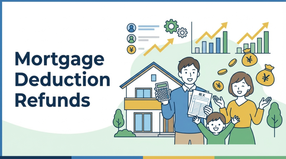 住宅ローン控除はいくら戻ってくる？年収別の目安と最大限得する計算方法