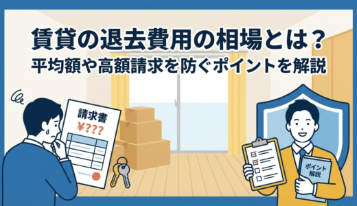 賃貸の退去費用の相場とは？平均額や高額請求を防ぐポイントを解説