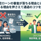 住宅ローンの審査が落ちる理由とは？落ちる理由を押さえて通過のコツを解説