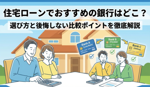 住宅ローンでおすすめの銀行はどこ？選び方と後悔しない比較ポイントを徹底解説