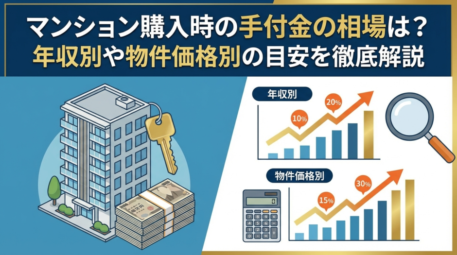 マンション購入時の手付金の相場は？年収別や物件価格別の目安を徹底解説