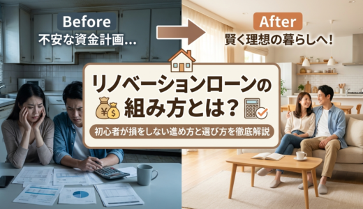 リノベーションローンの組み方とは？初心者が損をしない進め方と選び方を徹底解説