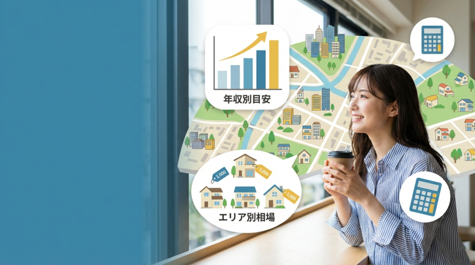 賃貸の家賃相場で一人暮らしを始めるには？エリア別や年収別の目安を詳しく解説