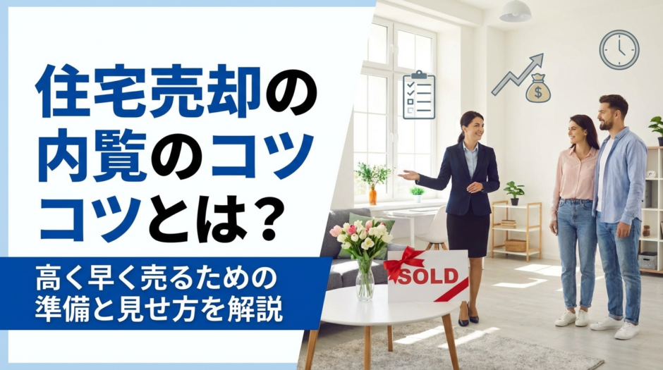 住宅売却の内覧のコツとは？高く早く売るための準備と見せ方を解説